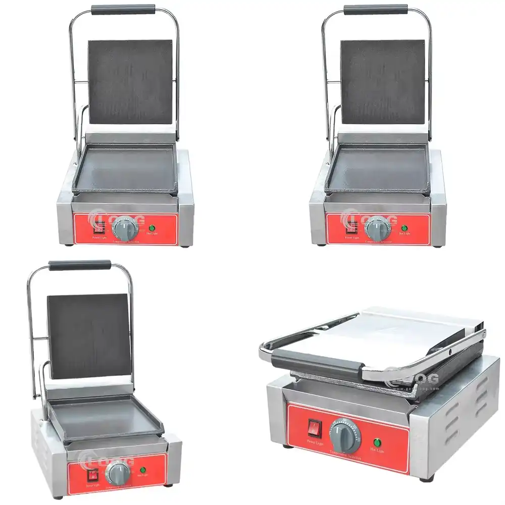 Commercial Panini Press Sandwich Grill - Profesjonalna prasa do panini ze stali