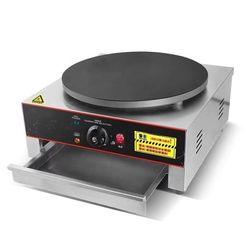 Crepe Maker Machine Electric 40Cm - Elektryczna maszyna do naleśników 40 cm,