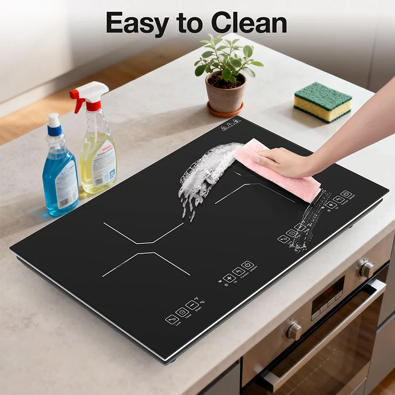 Double Induction Cooktop 220V - Dwupalnikowa płyta indukcyjna, elektryczna kuchenka z