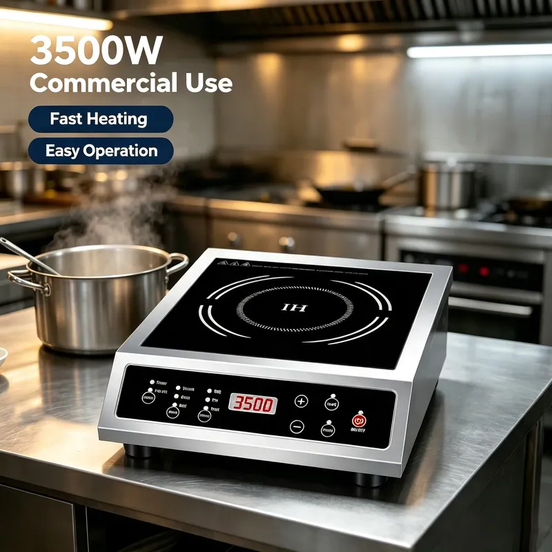 Commercial Induction Cooktop 3500W - Profesjonalna płyta indukcyjna 3500W z pojedynczym