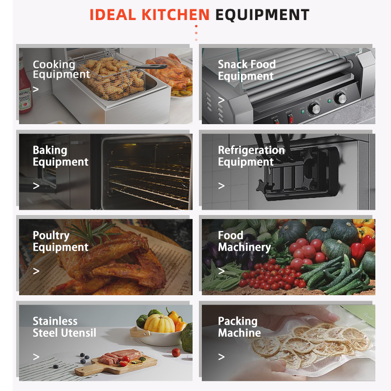 Commercial Panini Press Sandwich Grill - Profesjonalny grill kontaktowy ze stali nierdzewnej