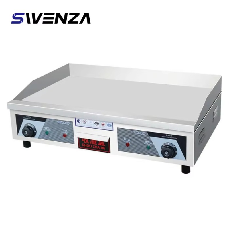 Commercial Electric Griddle Flat Top - Elektryczna płyta grillowa z regulowanym termostatem,