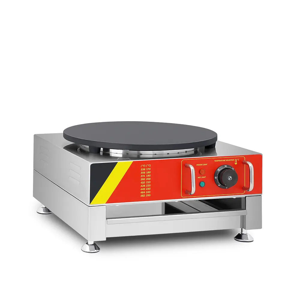Crepe Maker Machine Electric 40Cm - Profesjonalna, komercyjna elektryczna maszyna do naleśników,