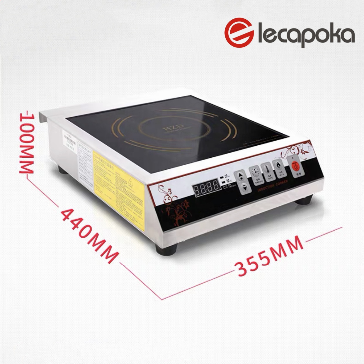 Chińska Przenośna Kuchenka Ind – Commercial Induction Cooktop 3500W recenzja i cena