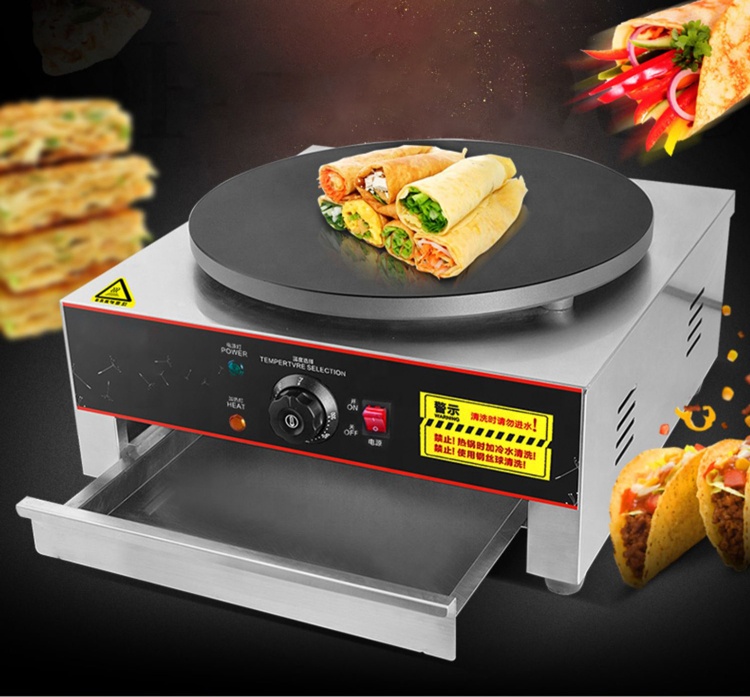 Elektryczna maszyna do naleśni – Crepe Maker Machine Electric 40Cm recenzja i cena