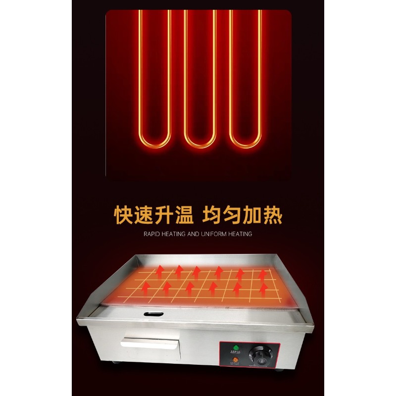 Elektryczna płyta grillowa do  – Commercial Electric Griddle Flat Top recenzja i cena