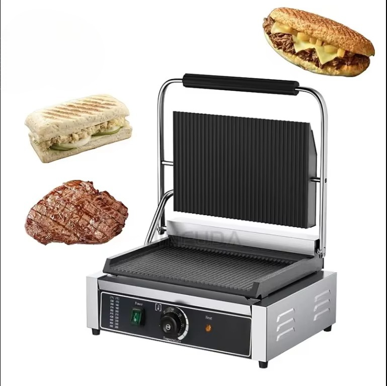 Elektryczny przenośny grill do – Commercial Panini Press Sandwich Grill recenzja i cena