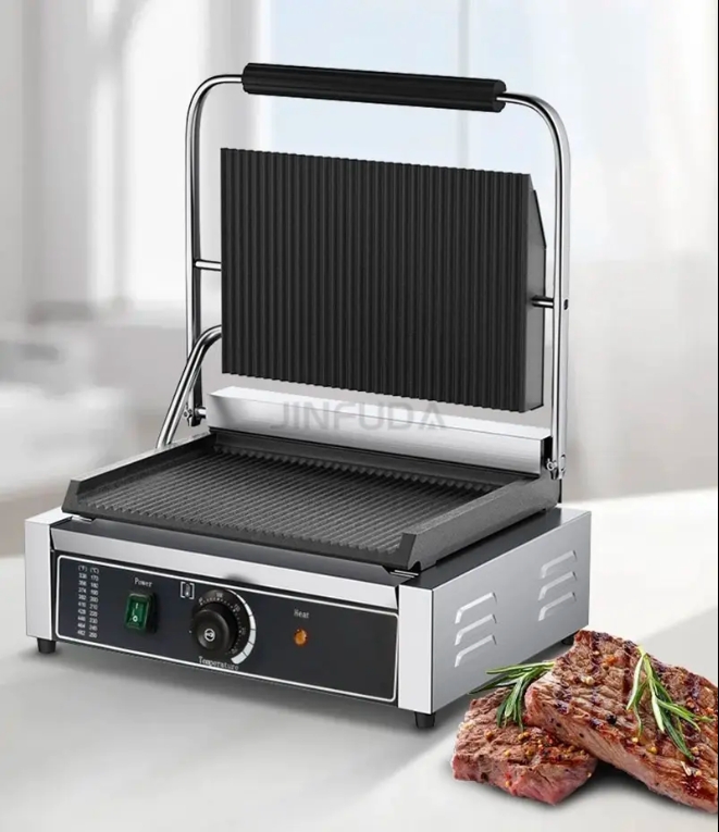 Elektryczny przenośny grill do – Commercial Panini Press Sandwich Grill recenzja i cena