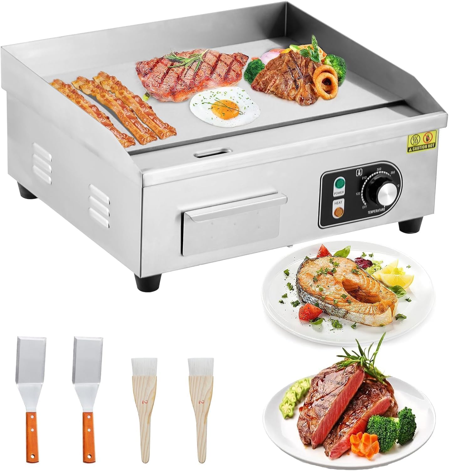 Profesjonalna elektryczna płyt – Commercial Electric Griddle Flat Top recenzja i cena