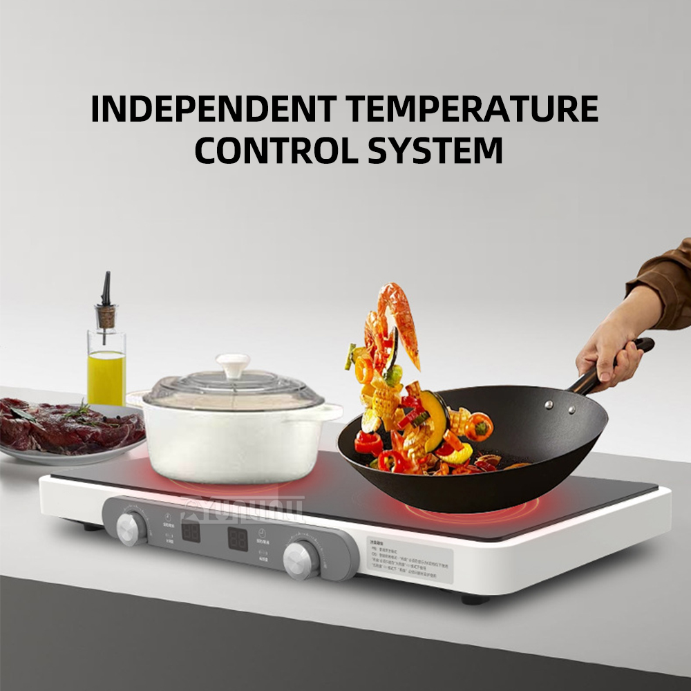 Podwójna kuchenka kuchenna Wie – Double Induction Cooktop 220V recenzja i cena