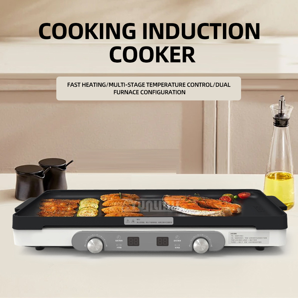 Podwójna kuchenka kuchenna Wie – Double Induction Cooktop 220V recenzja i cena