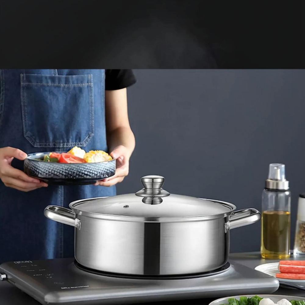 Wysokowydajny garnek do gotowa – Induction Cookware Set Commercial recenzja i cena
