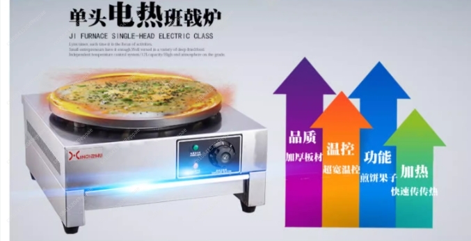 Elektryczna maszyna do naleśni – Crepe Maker Machine Electric 40Cm recenzja i cena