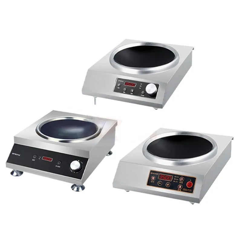 Dostawa fabryczna 3500W Pojedy – Wok Induction Cooktop Concave 3500W recenzja i cena