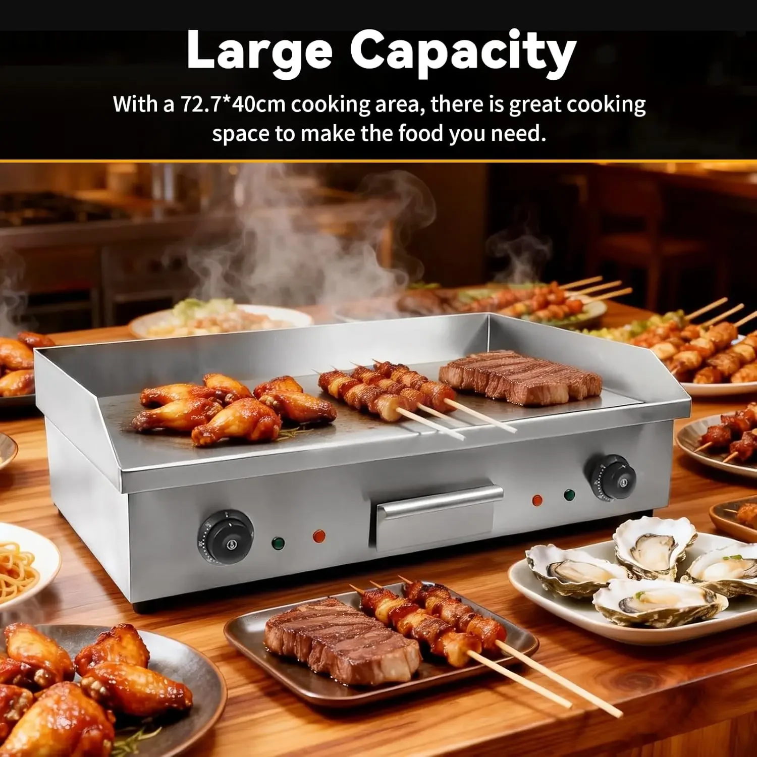 29-calowa komercyjna płyta gri – Commercial Electric Griddle Flat Top recenzja i cena