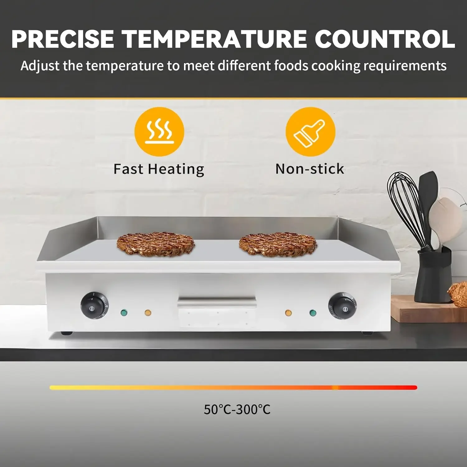 29-calowa komercyjna płyta gri – Commercial Electric Griddle Flat Top recenzja i cena