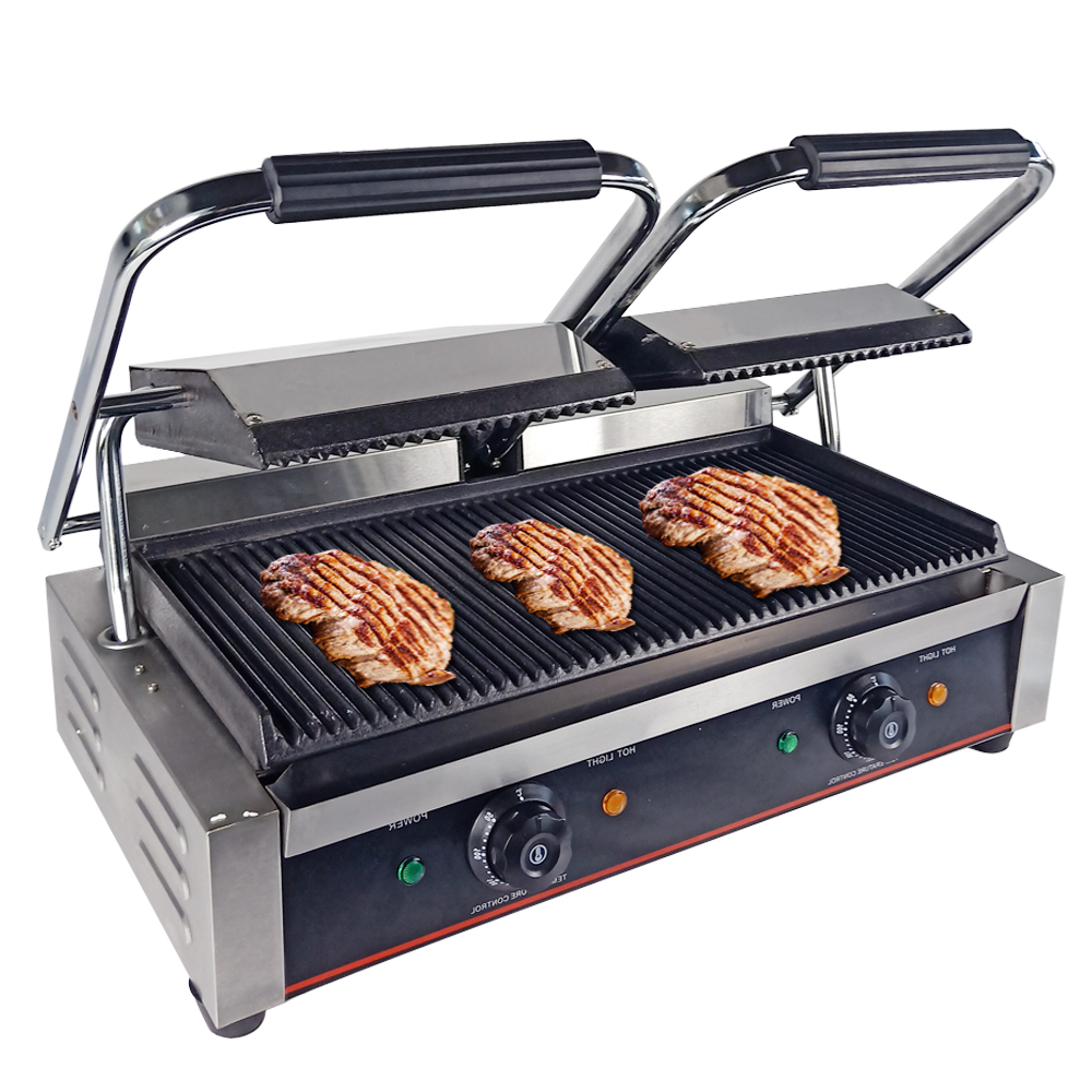 Elektryczny grill kontaktny ze – Commercial Panini Press Sandwich Grill recenzja i cena