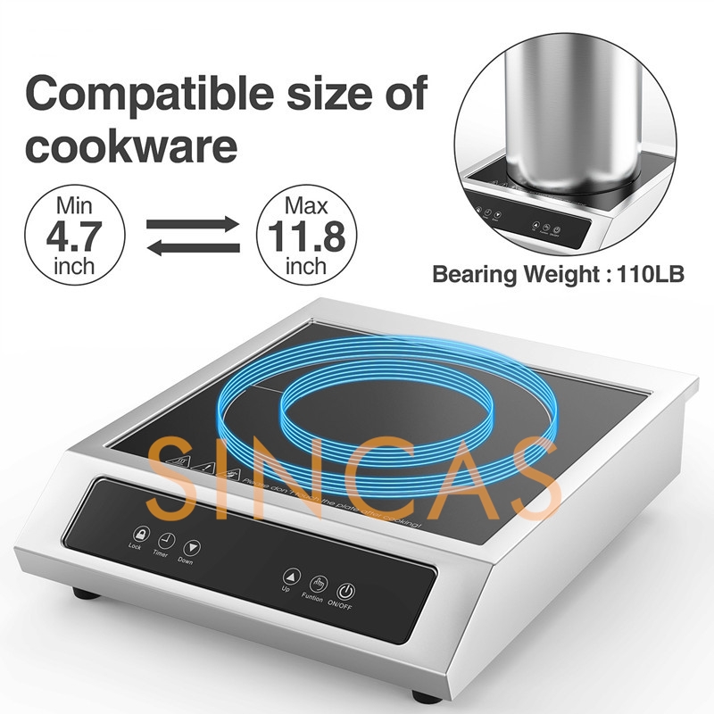 3500W komercyjna kuchenka indu – Commercial Induction Cooktop 3500W recenzja i cena