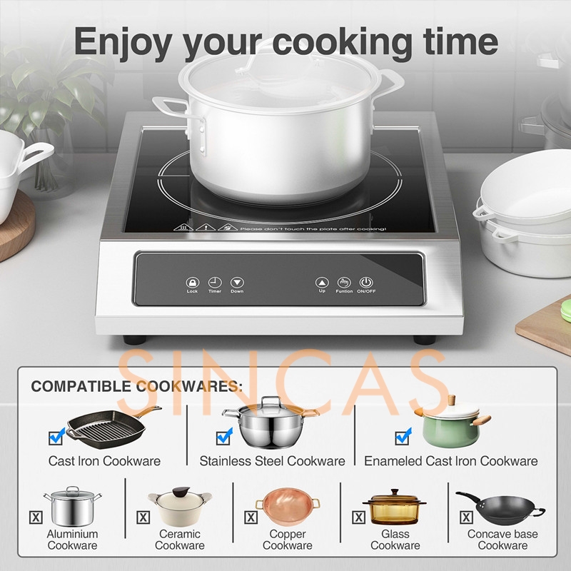 3500W komercyjna kuchenka indu – Commercial Induction Cooktop 3500W recenzja i cena
