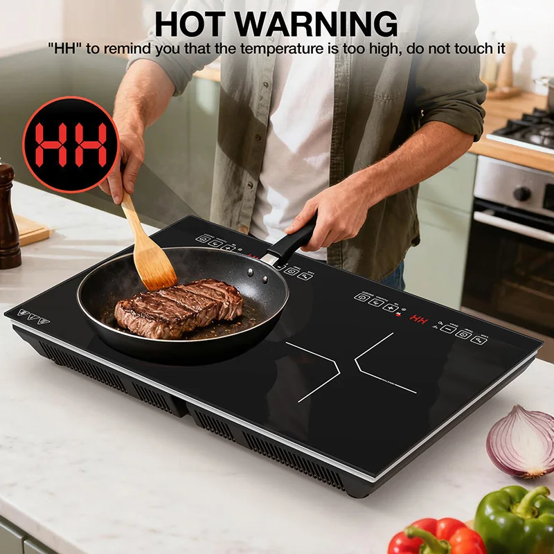 Dwupalnikowa płyta indukcyjna, – Double Induction Cooktop 220V recenzja i cena