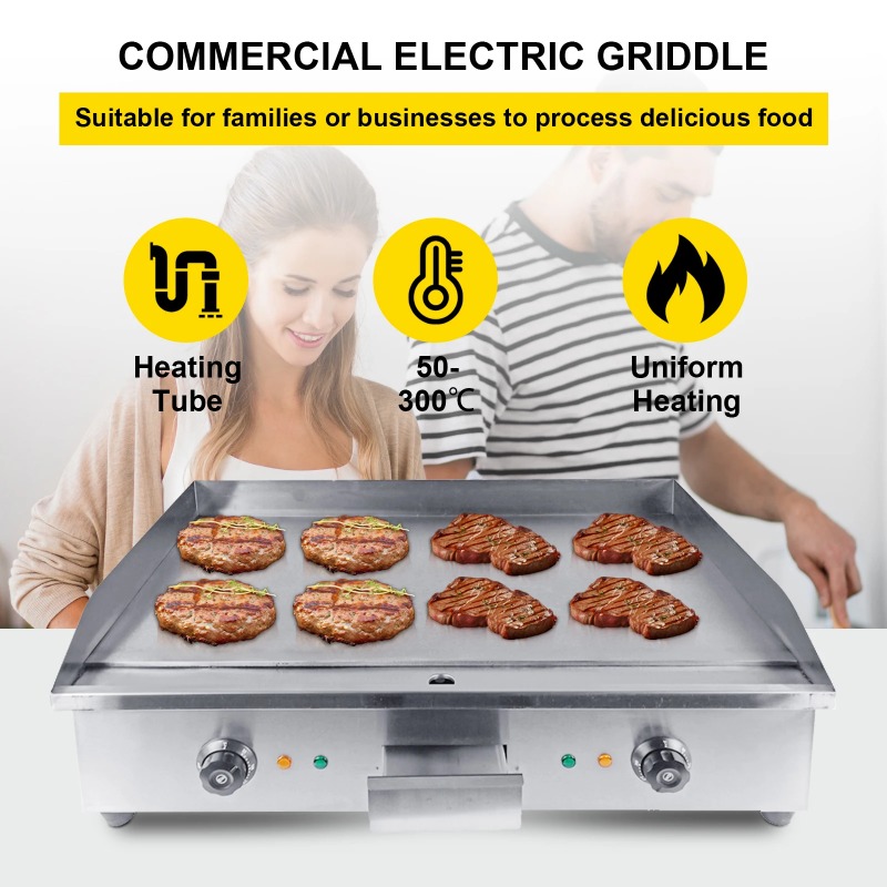 Nowy Produkt Elektryczna Płyta – Commercial Electric Griddle Flat Top recenzja i cena