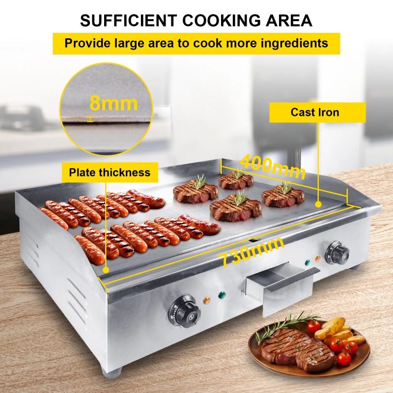 Nowy Produkt Elektryczna Płyta – Commercial Electric Griddle Flat Top recenzja i cena